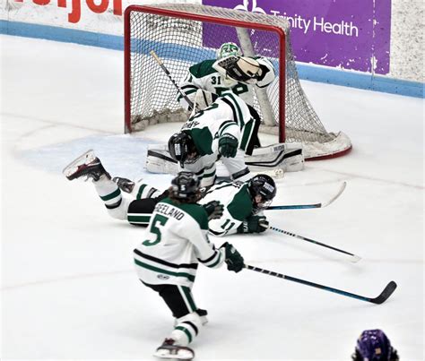 Reeths Puffer Hockey Team Pulls Off Yet Another Amazing Comeback Rallying Past Caledonia 6 4