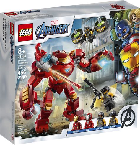 Lego Marvel Avengers Iron Man Hulkbuster Versus A I M Agent