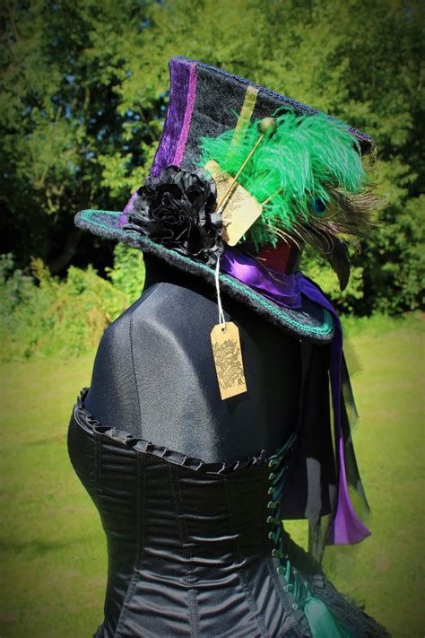 Mad Hatter Hat Hand Made To Your Bespoke Size By Faerie In The