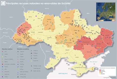 EL MAPA DE LOS RECURSOS ESTRATÉGICOS DE UCRANIA Geopol 21