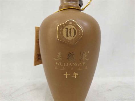 08年 瓷瓶五粮液十年 50度 500ml 1350元江苏 淮安老酒行 （专业白酒老酒收藏投资交易网站）