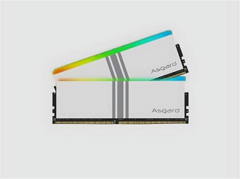 Memória Ram Asgard Valkyrie V5 Rgb 2x8gb 3200mhz Branca Frete grátis