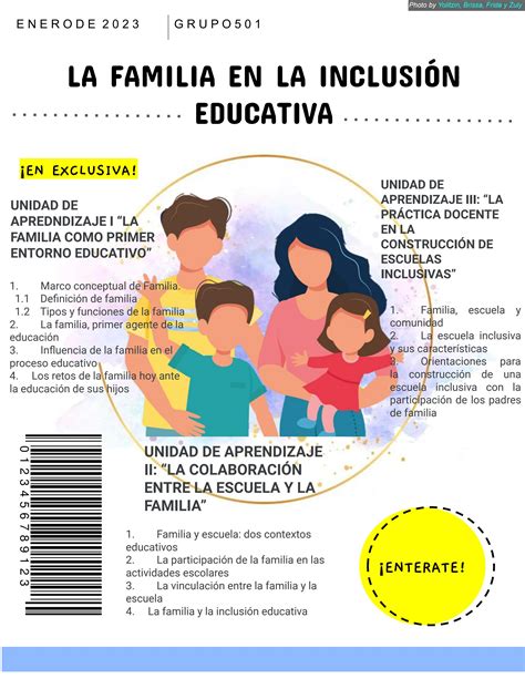 Revista Digital La Familia en la Inclusión Educativa by Zuly Rodríguez