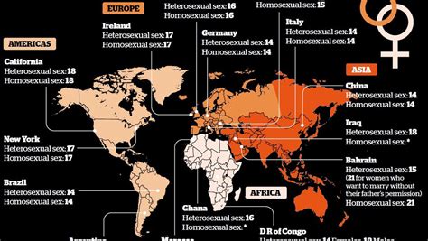 This Is The Age Of Consent Around The World Indy100 Indy100