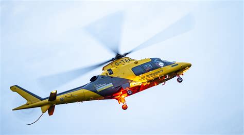 Your Local Air Ambulance In Flight The Air Ambulance Service