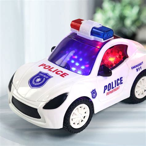 Police Car with Light Toys Children Electric Universal Police Car Toy ...