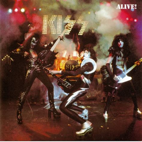 Kiss Alive Album Cover Poster X Inches Etsy Canada