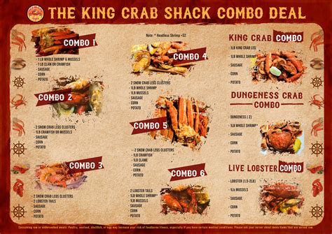 Our Menu - Seafood Restaurant | The King Crab Shack of Milwaukee, WI ...