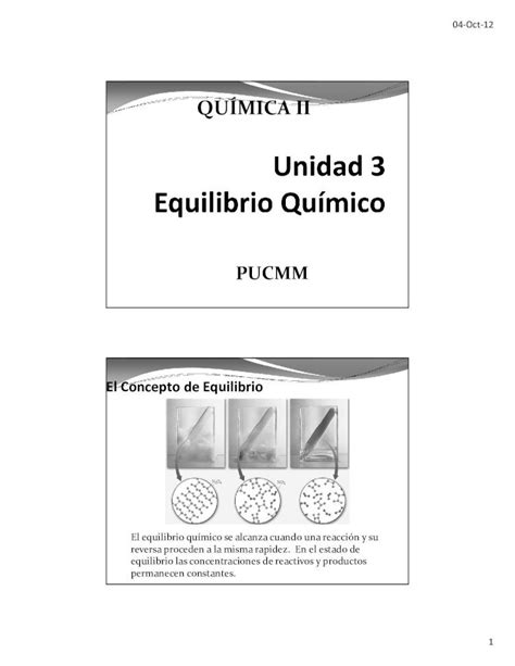 PDF Unidad 3 Equilibrio Químico DOKUMEN TIPS