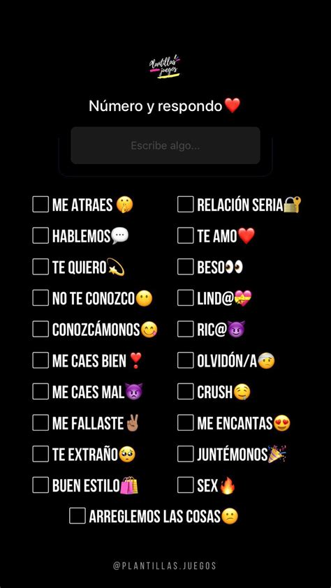 Plantillas Para Stories Preguntas Para Whatsapp Retos