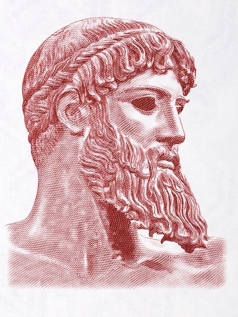 Premium Photo Zeus A Portrait From Money