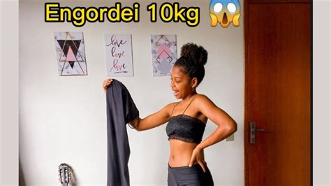 EXPERIMENTANDO ROUPAS DE QUANDO EU ERA MAGRA ENGORDEI 10KG YouTube