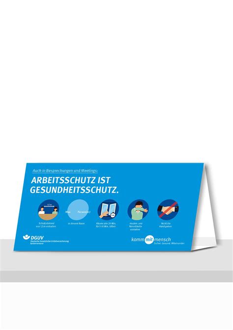 Arbeitsschutz Ist Gesundheitsschutz Besprechungen Und Meetings