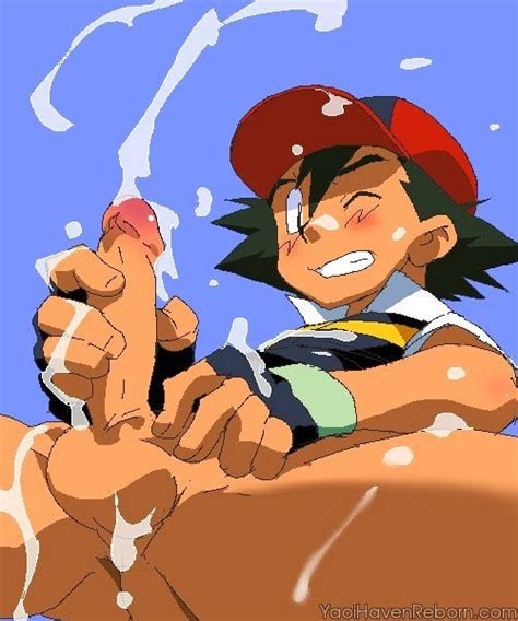 Ash Ketchum Penis Masturbating