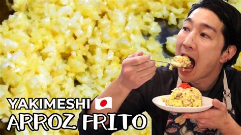 Receta Yakimeshi F Cil Y Delicioso De Arroz Fritococina Japonesa Youtube