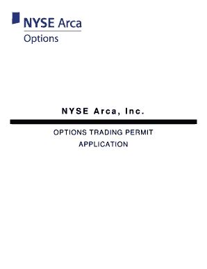 Fillable Online Nyse Arca Otp Application Changes Doc Fax Email