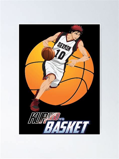 Kuroko No Basket Anime Art Taiga Kagami The Power Forward Poster