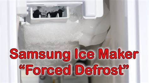 Defrosting A Samsung Ice Maker Simple Steps Fred S