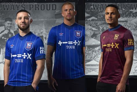 Ipswich Town 2024/25 Umbro Premier League Kits - FOOTBALL FASHION