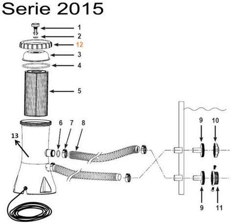 Ricambi Intex Pompa Filtro A Cartuccia Tipo Eco 638R Pools Shop Shop