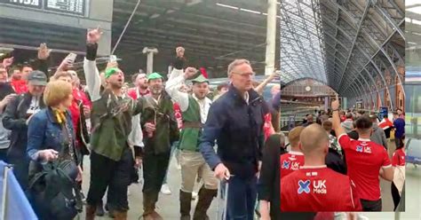 Nottingham Forest fans greet London with brilliant chants ahead of ...