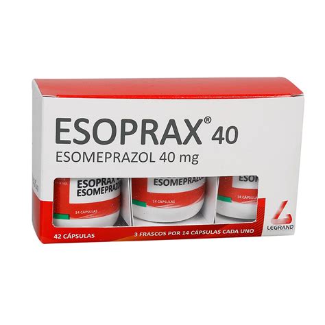 Esoprax 40mg Cápsula Dura Farma Chex