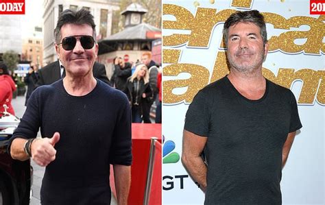 Simon Cowell shows his dramatic weight loss from vegan diet