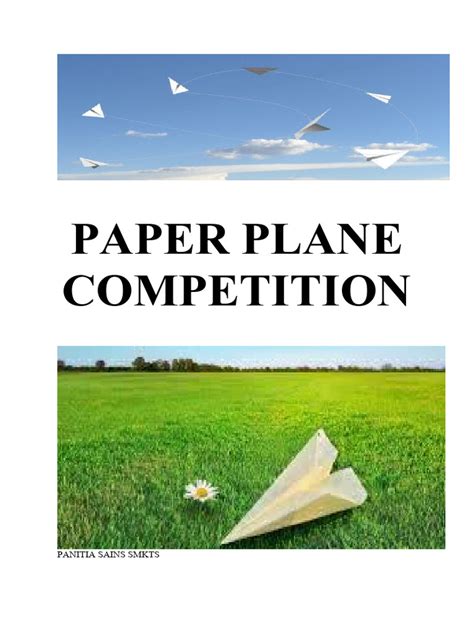 Poster Paper Airplane Competition | PDF