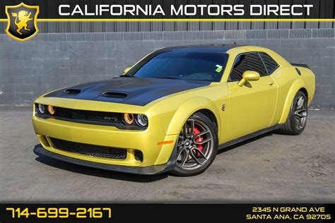 Sold 2021 Dodge Challenger Srt Hellcat Redeye Widebody In Santa Ana