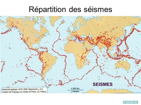 Limites De Plaques Rt Localisation Des Volcans Er Seismes Et Conclusion