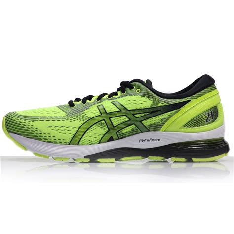 Asics Gel Nimbus 21 Mens Running Shoe Safety Yellowblack The