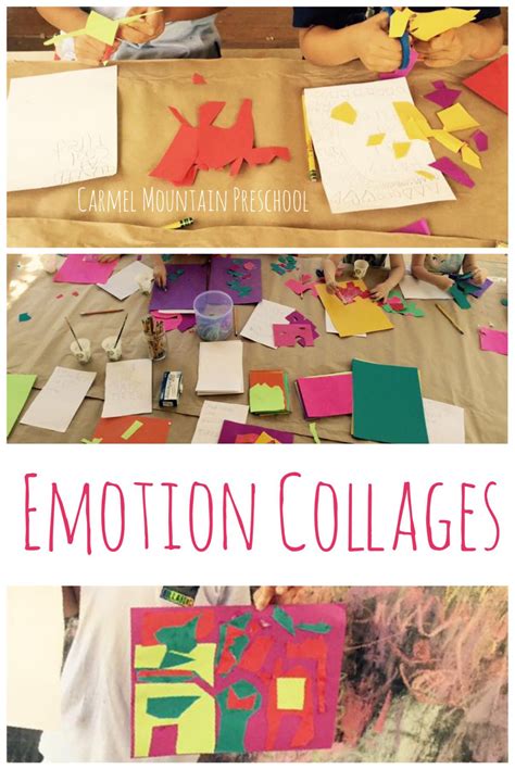 emotion collages inspired  artist henri mattise talk  emotions