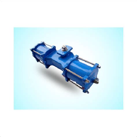 blue pneumatic scotch yoke   price  pune steelmax valves