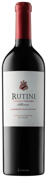 Rutini Altamira Single Vineyard Cabernet Sauvignon Vivino