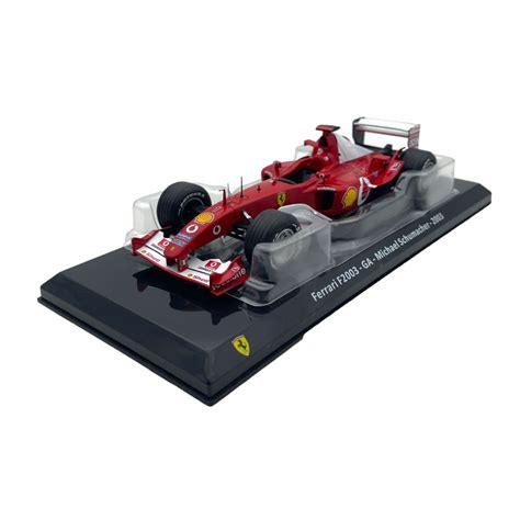 Modellino F1 Ixo Models 1 24 Ferrari F2003 Ga 1 M Schumacher Motorsport Maranello Store