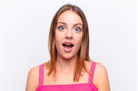 Premium Photo Portrait Of A Girl On A White Background