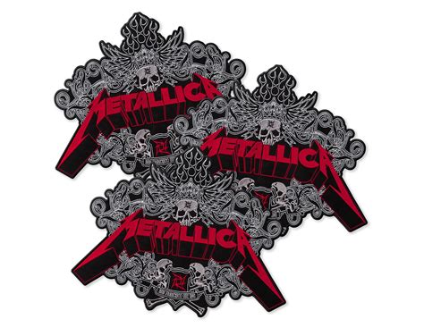 Metallica Back Patch Large San Francisco Est 1982 Album Etsy