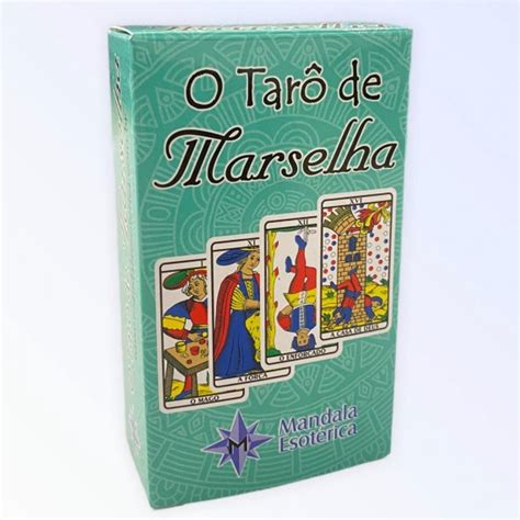 Baralho Tarot De Marselha Completo E Plastificado 78 Cartas No Shoptime