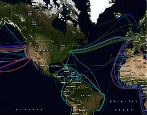 Undersea Cable Map – Robert Accettura's Fun With Wordage