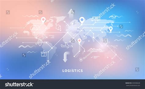 163,998 Logistics background Stock Vectors, Images & Vector Art ...