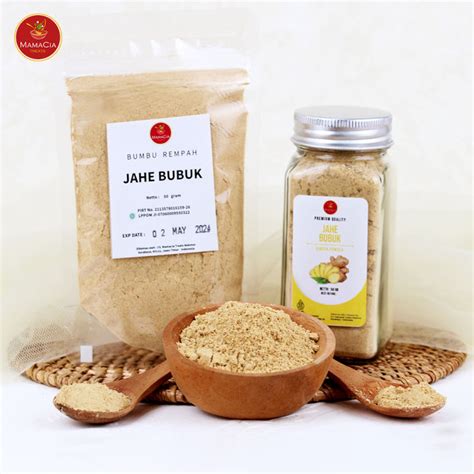 Mamacia Treats Jahe Bubuk Ginger Powder Rempah Jsr Premium Gr