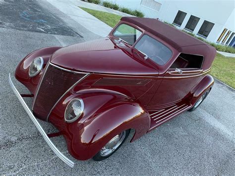 Restomod 1937 Ford Supercharged Hot Rod For Sale