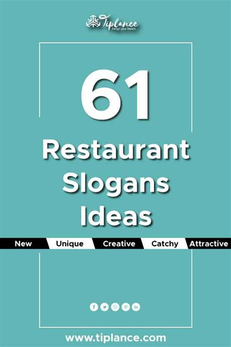 Catchy Restaurant Slogans And Taglines To Sell More Tiplance