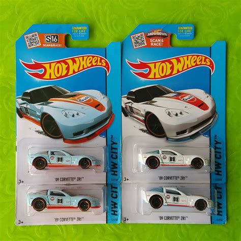 Hot Wheels Corvette Zr Gulf Shopee Malaysia