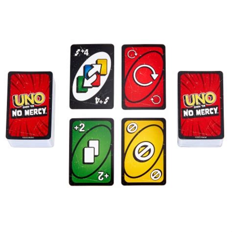 Mattel UNO Show em No Mercy™ Card Game, 1 ct - Kroger