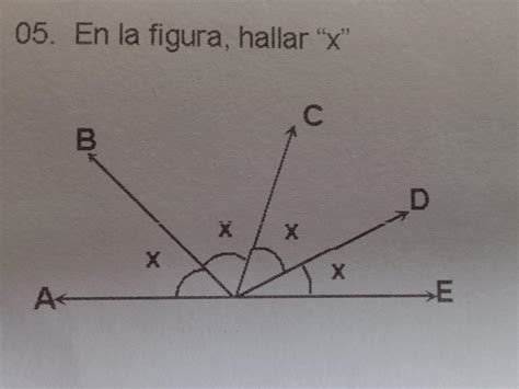 En La Figura Hallar X Brainly Lat