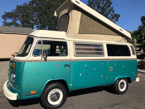 Westfalia Camper Pop Top Bus Vw Type Bay Window K On Rebuilt