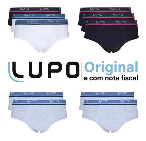 Kit Cuecas Lupo Slip Algod O Em Promo O Original Nfe Mercado Livre