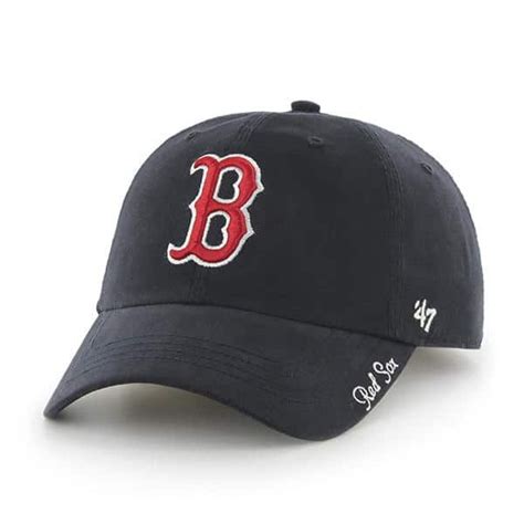 Boston Red Sox Women's 47 Brand Navy Miata Adjustable Hat | Boston red ...