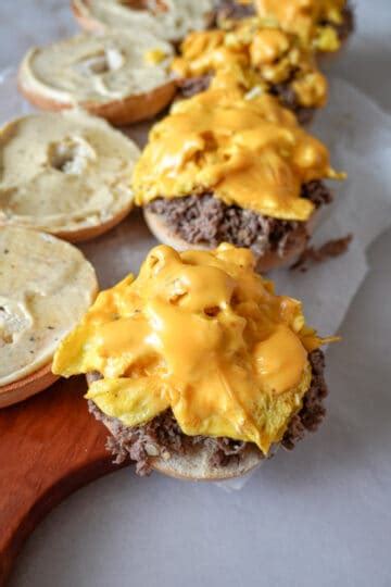 Steak Egg And Cheese Bagel Mcdonalds Copycat Razzle Dazzle Life